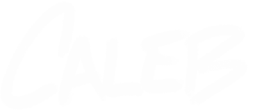 Caleb White signature Logo