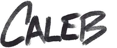 Caleb White signature Logo